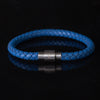 Luxury Bracelet- Single Blue - Silver Clasp