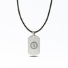 Leather Necklace - Black - 3 mm