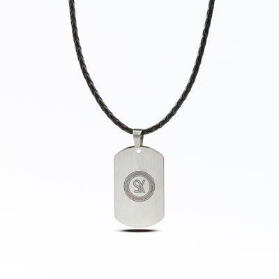 Leather Necklace - Black - 3 mm