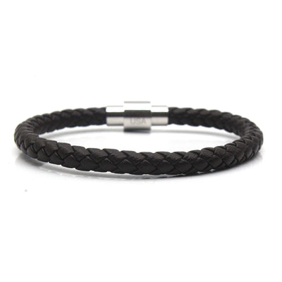 Luxury Men's Bracelet- Single Dark Brown