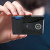 Black: RFID Blocking Carbon Fiber Wallet for Men & Women - Reinforced Money Clip - Gift Box
