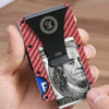 Pink: RFID Blocking Carbon Fiber Wallet for Men & Women - Reinforced Money Clip - Gift Box