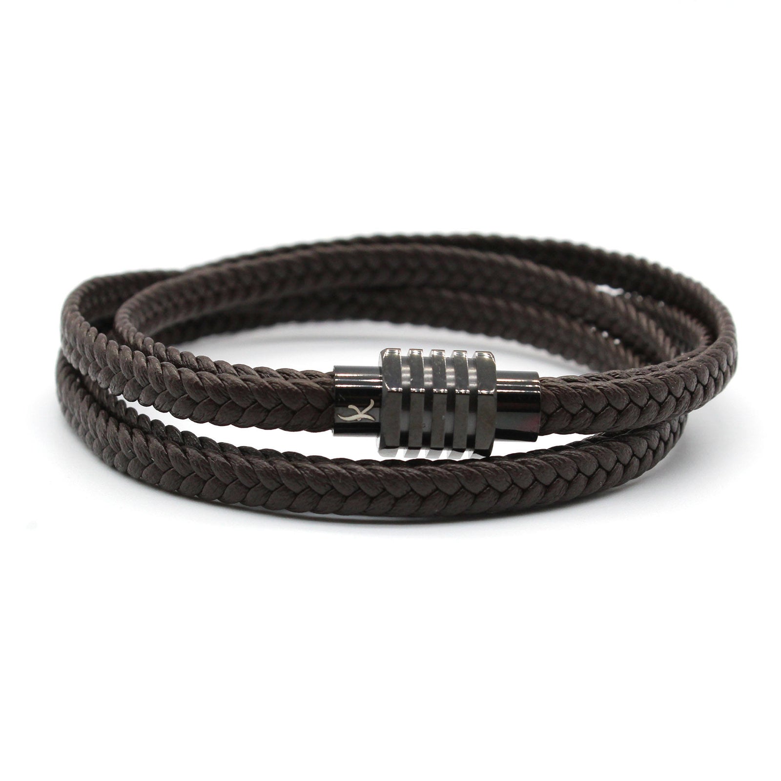 Luxury Men’s Bracelet – Strand Brown