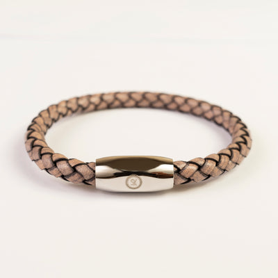 Fancy Bracelet - Single Walnut