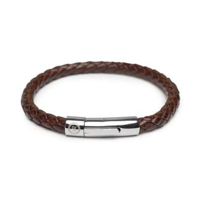 Luxury Bracelet – Single Vintage Brown - Buckle