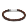 Luxury Bracelet – Single Vintage Brown - Buckle