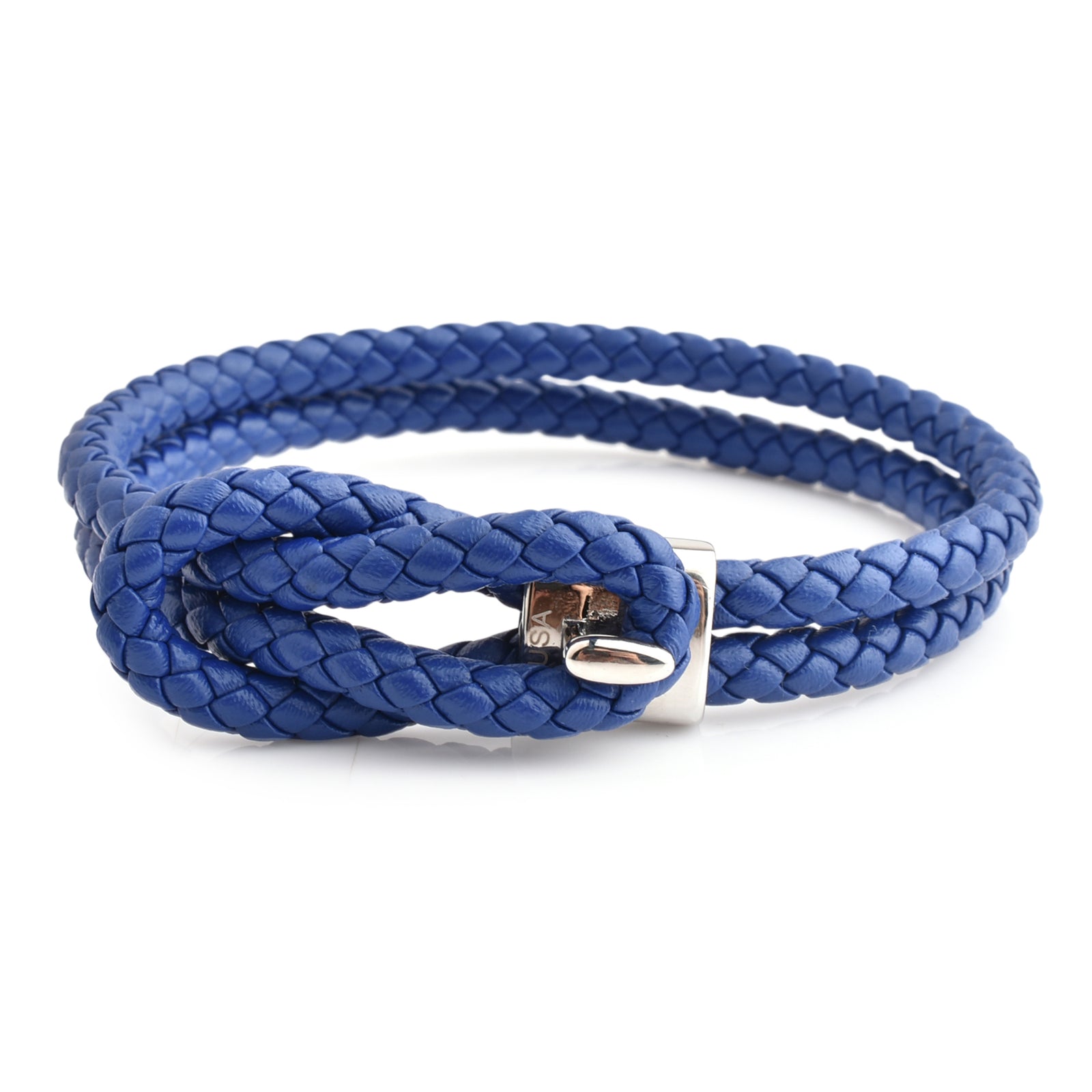 Luxury Men’s Bracelet – Double Blue