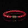 Luxury Bracelet- Single Red - Golden Clasp