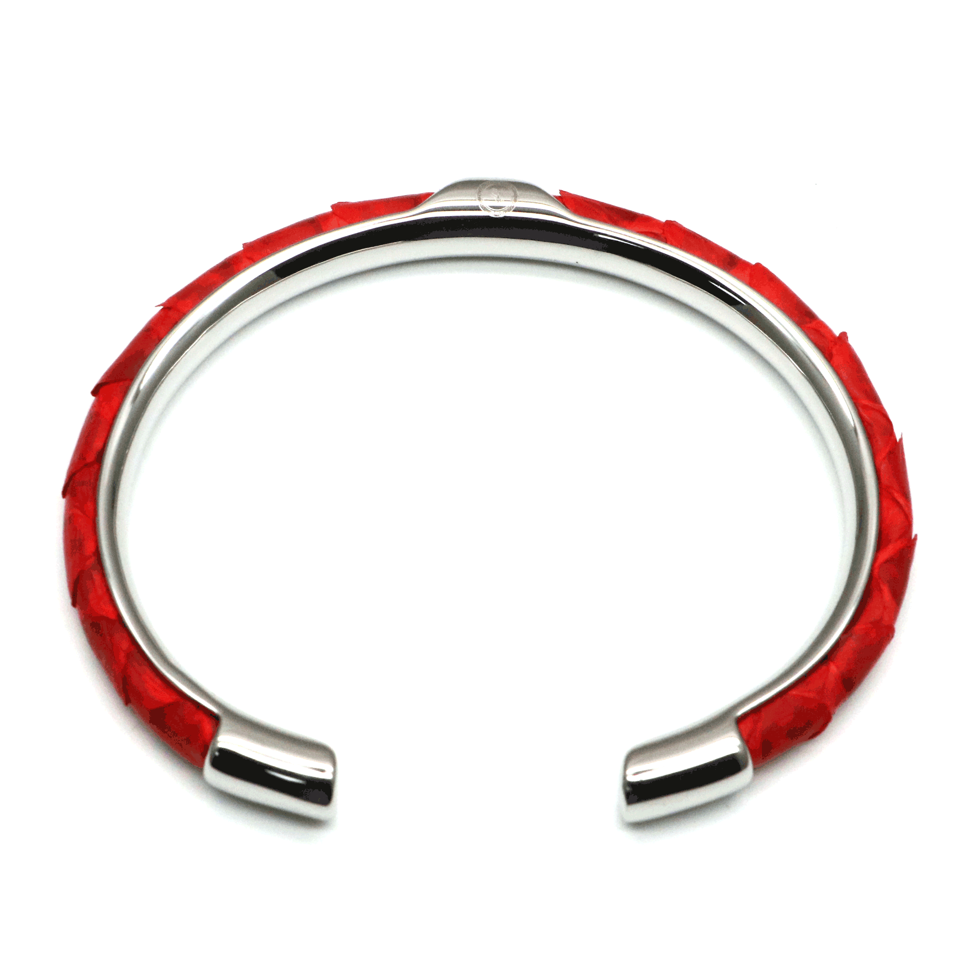 Fancy Snake Bracelet Red Color - Main Image