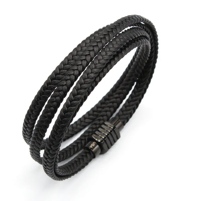Luxury Men’s Bracelet – Strand Black
