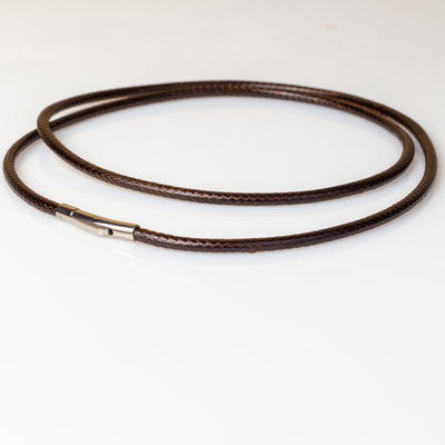 Waterproof Necklace/Bracelet - Brown 3mm